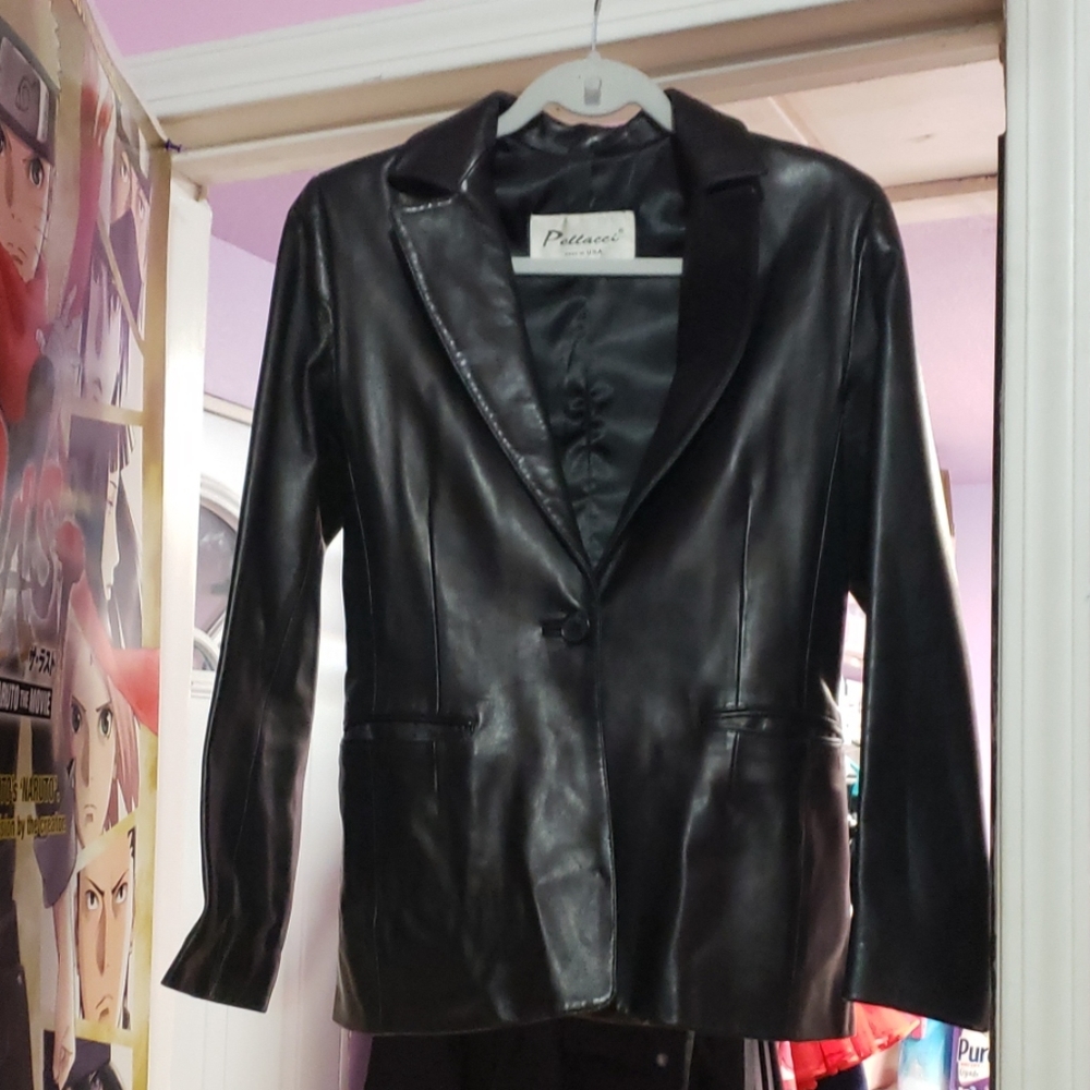 Vtg Pellacci Leather jacket